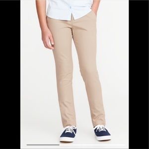 Old Navy Khaki Uniform Pants size 12 Slim